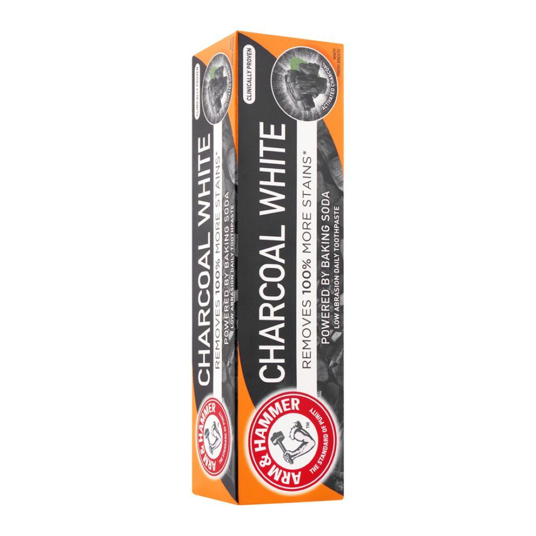 ARM N HAMMER CHARCOAL WHITE TOOTH PASTE 75ML